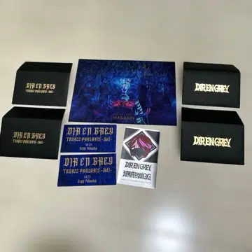 dir en grey 신야 사인 포함 엽서