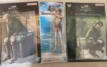 제일복권 진격의 거인 C상 D상 E상 아크릴 스탠드 세트