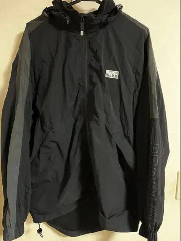 PROCLUB 후드 부착 나일론 자켓 L 사이즈