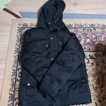 여성용 블랙 다운 자켓