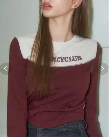 [ FANCY CLUB ] 긴팔 상의 티셔츠