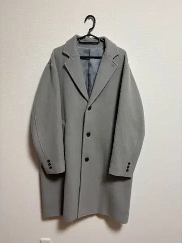 UNITED ARROWS 라이트 그레이 롱 코트 M 사이즈