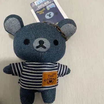 리락쿠마 매달린 봉제 인형 마스코트 스트랩 희귀 레어