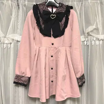 Dear my LOVE 레이스 요크 원피스