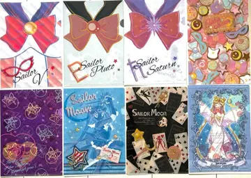 세일러문 미니 클리어 파일 컴플리트