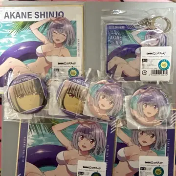 DMM 스크래치 그리드맨 신조 아카네 굿즈 세트