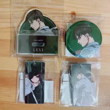 진격의 거인 싸우는 등 ver. 온라인 복권 4종 세트 리바이