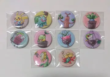 포켓몬 싸개 배지 캔뱃지 싸개 캔뱃지 셰이미 이상해씨