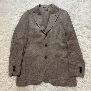 UNIVERSAL LANGUAGE 테일러드 자켓 브라운 사이즈 M