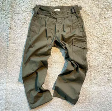 GTA 그루카 팬츠 밀리터리 카고 사이드 조절 S 사이즈 상당 카키