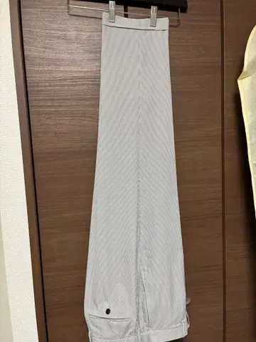 미사용 새상품 오리히카 슬랙스 M 더블 밑단 기장 수선 66cm 얇음