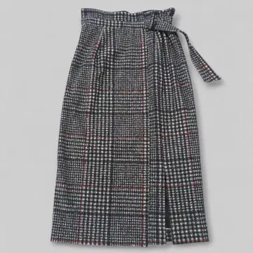 [ 새상품급 ] Diagram 체크 롱 스커트 36 일본제