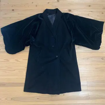 블랙 기모노용 겉옷 기모노용 코트 겉옷 블랙