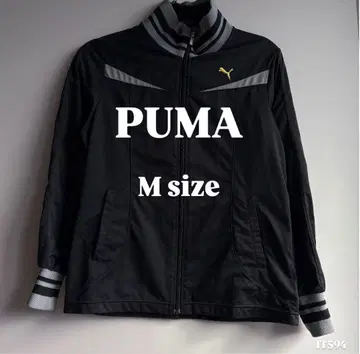 푸마 여성용 저지 상의 블랙 M 사이즈 스포츠 웨어