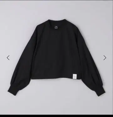 미사용 HYKE 블랙 긴팔 T셔츠