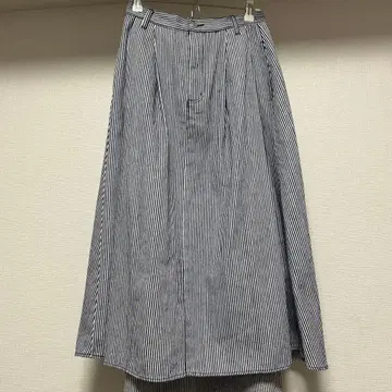 히코리 데님 스커트