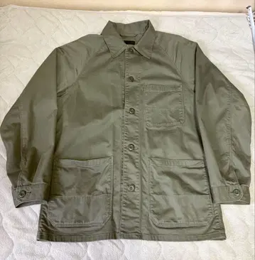 올리브 그린 커버올 유니클로