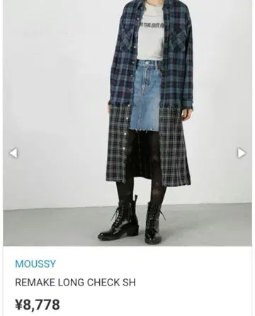 MOUSSY 원피스 CUBESUGAR KBF