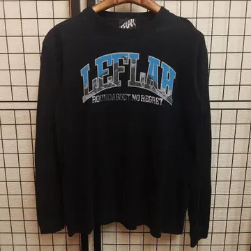 LEFLAH 마운틴 포토 프린트 L/S 티셔츠