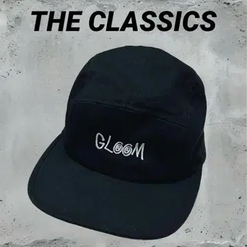 THE CLASSICS GLOOM 로고 블랙 제트캡
