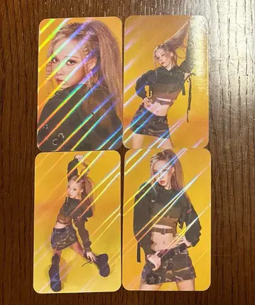 aespa Whiplash 일본 한정판 혜택 트레이딩 카드