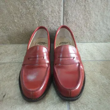 JOSEPH FENESTRIER 로퍼 레드 브라운 61/2E