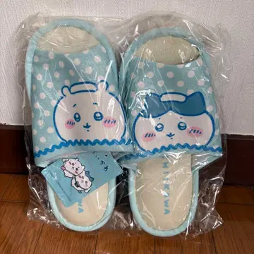 치이카와 오픈 슬리퍼 블루