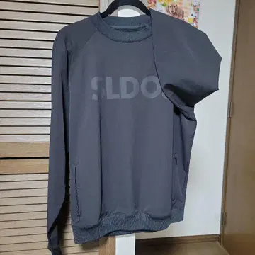 AddElm SLDO. 로고 더블 크로스 스트레치 풀오버