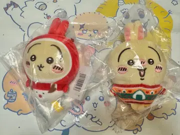 치이카와 에니마이 복권 E상 D상 오너먼트 2종 토끼 마스코트