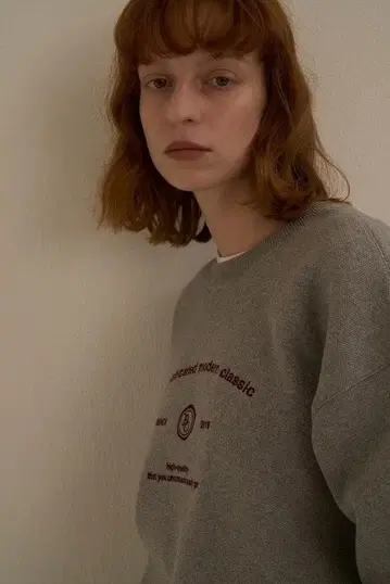 Ordinary 새상품 2way 맨투맨 스타일 니트 가디건