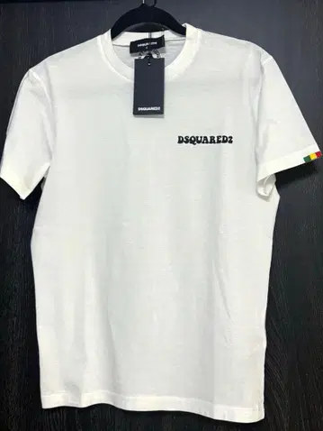 택 포함 새상품 DSQUARED2 로고 T셔츠 S 사이즈 화이트