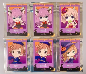 장송의 프리렌 오기노야 ORB 카페 할로윈 폴라로이드풍 카드 6장