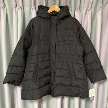 [ 새상품 ] 빅 사이즈 다운 코트 블랙 4L