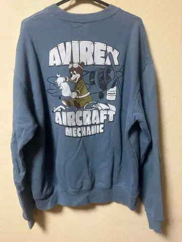 AVIREX 트레이닝복 후드티