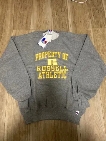 러셀 애슬레틱 전면 V 맨투맨 USA 빈티지