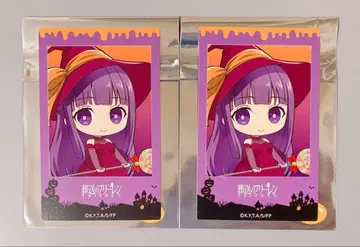 장송의 프리렌 오기노야 ORB 카페 할로윈 폴라로이드풍 카드 페른