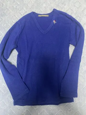 V넥 스웨터 모크스