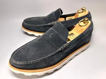 새상품급 Clarks 남성용 25.5cm 클락스 네이비 슬립온 신발