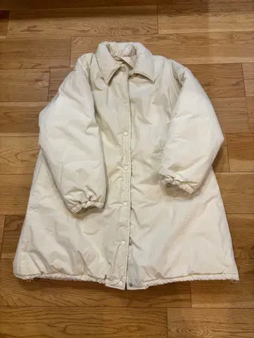 [Sea Roomlynn 시루무린] 화이트 롱 다운 자켓