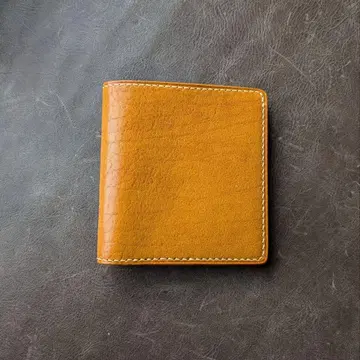 [ 특별 가격 ] 접이식 지갑 [ 가죽 ] 카멜