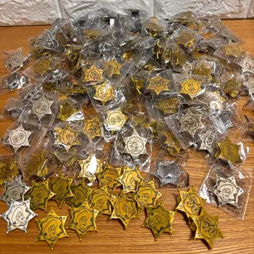 디즈니 슈팅 갤러리 보안관 배지 165개