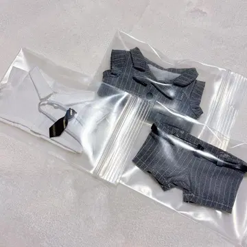 봉제 인형 의류 수트 그레이
