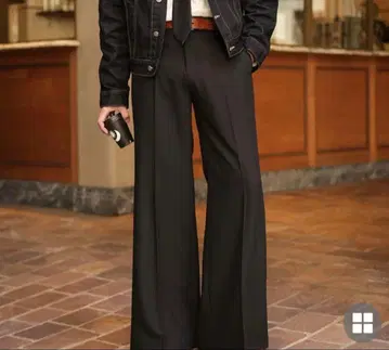 와이드 플레어 슬랙스 nugu clutch