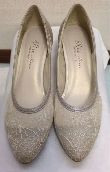 Riz apis 꽃무늬 자수 스틸레토 슈즈