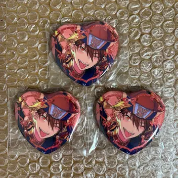 앙스타 치아키 라메키라 하트 캔뱃지 하트 캔뱃지 10주년 팝업