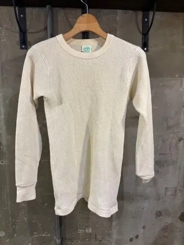 그린힐즈 Green Hills 써멀 셔츠 새상품급 아이보리 미국제