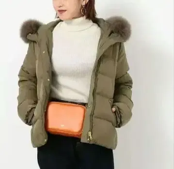 그린 라벨 릴랙싱 리버서블 다운 자켓 폭스