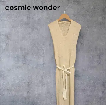 [ 새상품급 ] cosmic wonder 코즈믹 원더 니트 롱 원피스