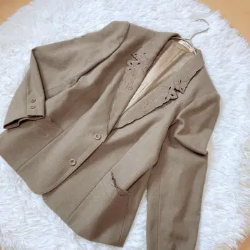 루이 인형 새상품 오샤레 자켓 빈티지 울 100% 일본제 11