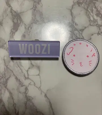 SEVENTEEN 우지 네임&와펜 배지 세트